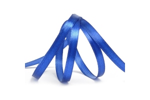 Атласна стрічка Veritas, 3 мм, синий